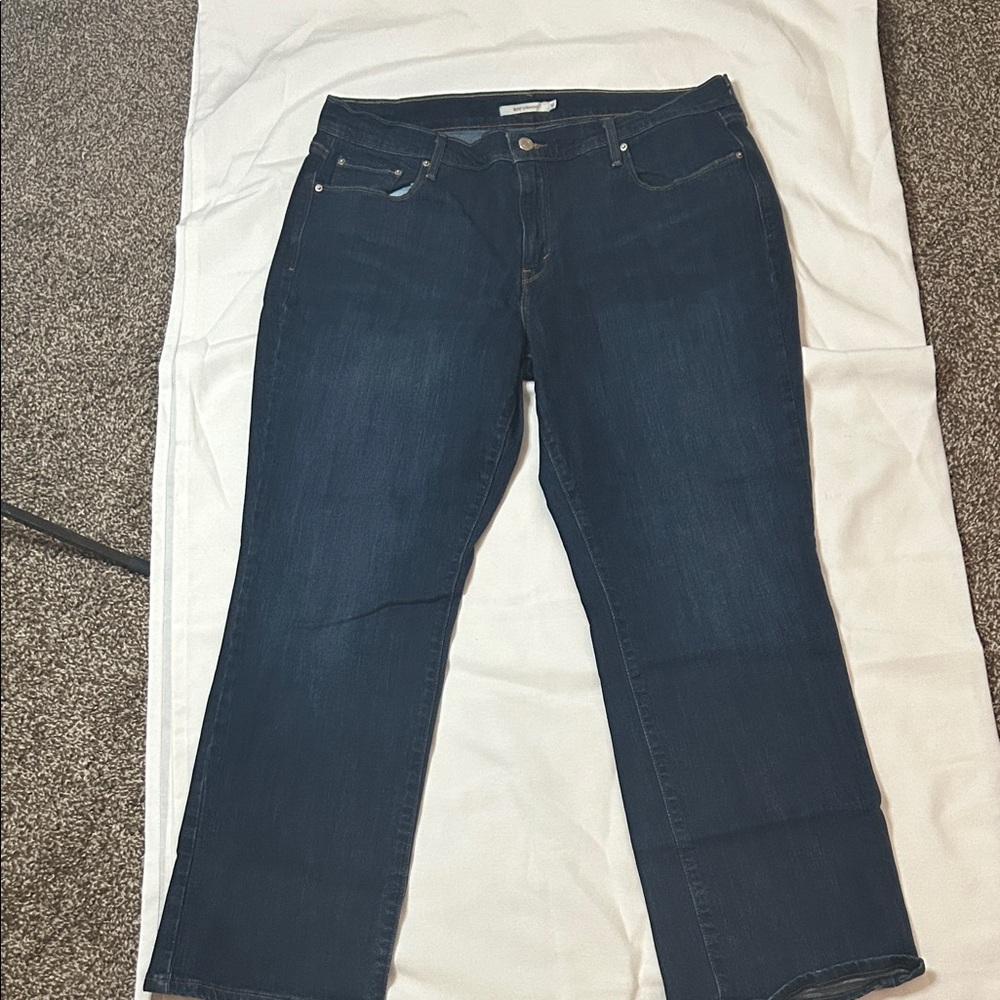 Levi’s 505 straight Dark Blue Flare Jeans